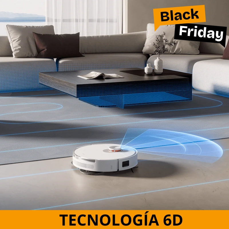 MaxClean - Robot Aspirador 4 en 1 | Tecnología 6D [BLACK FRIDAY🔥]