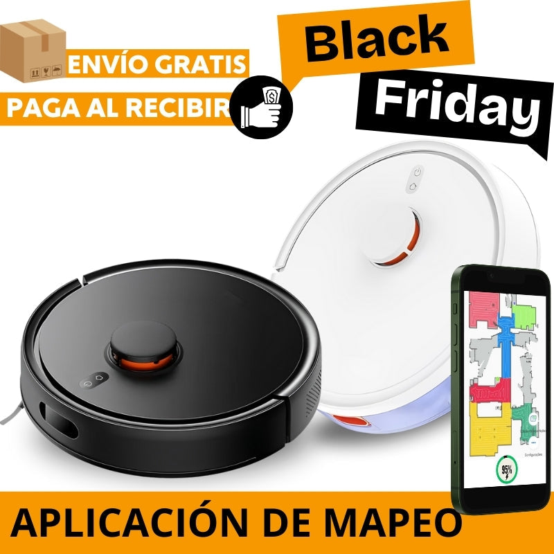 MaxClean - Robot Aspirador 4 en 1 | Tecnología 6D [BLACK FRIDAY🔥]